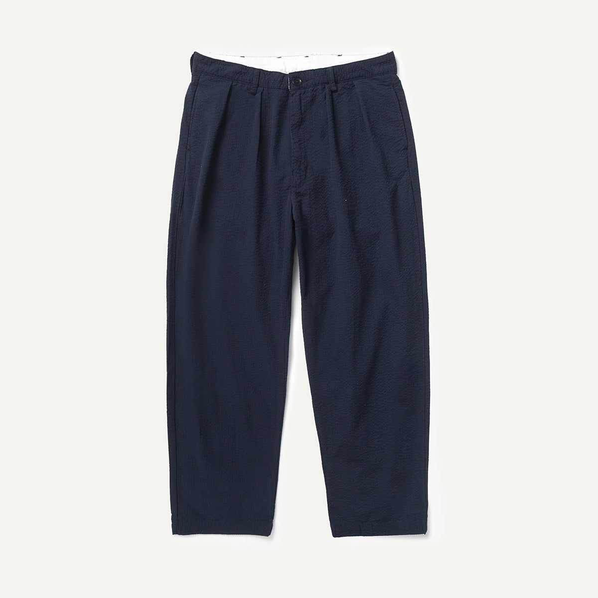 Dark Navy Seersucker Part Timer Pant