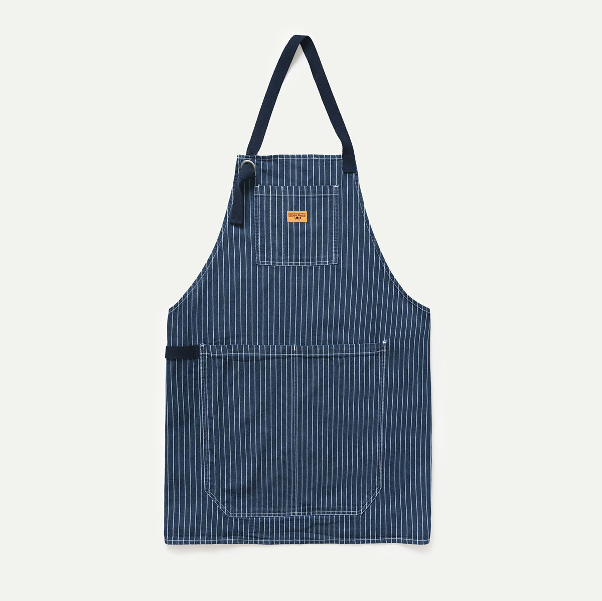 Pinstripe Denim Apron