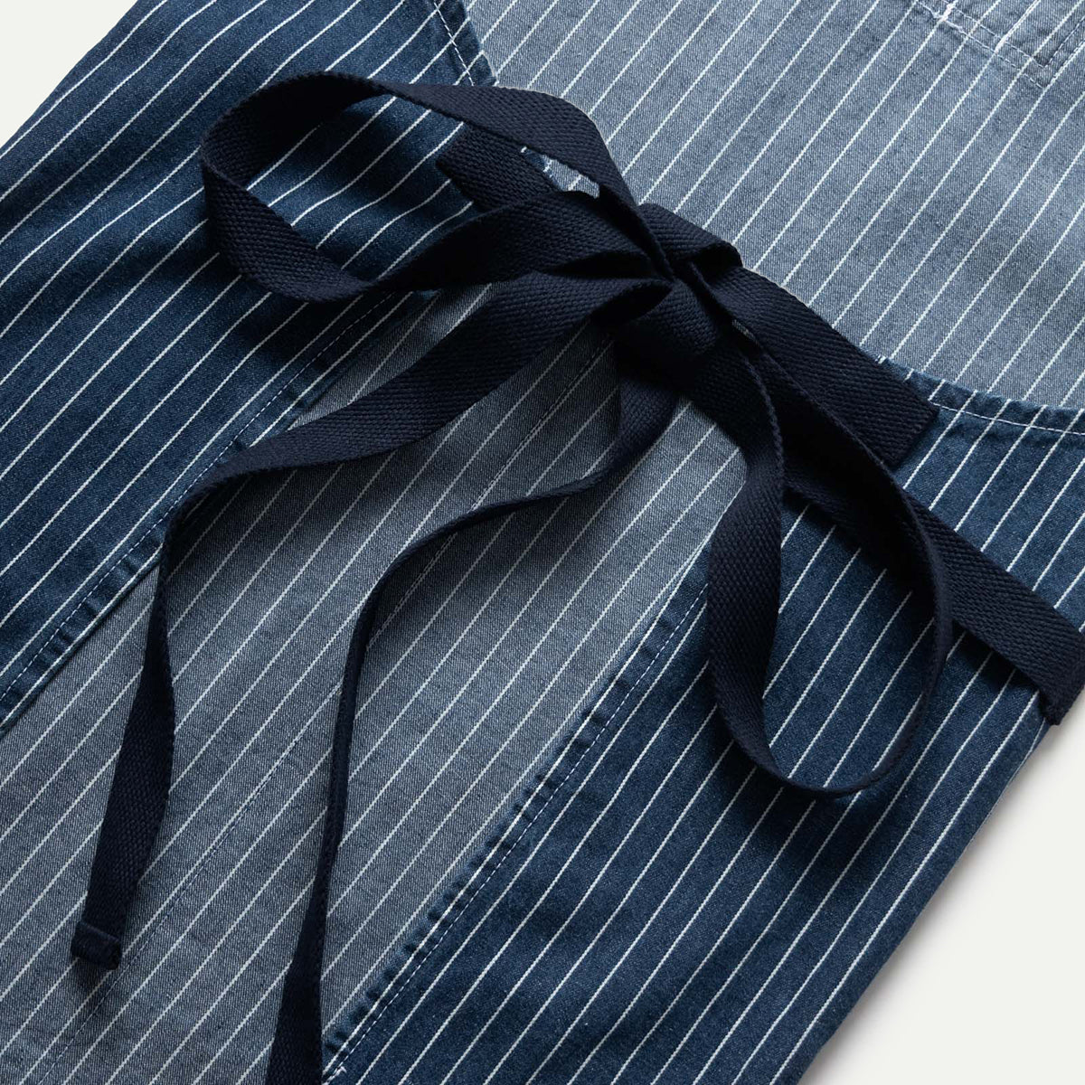 Pinstripe Denim Apron