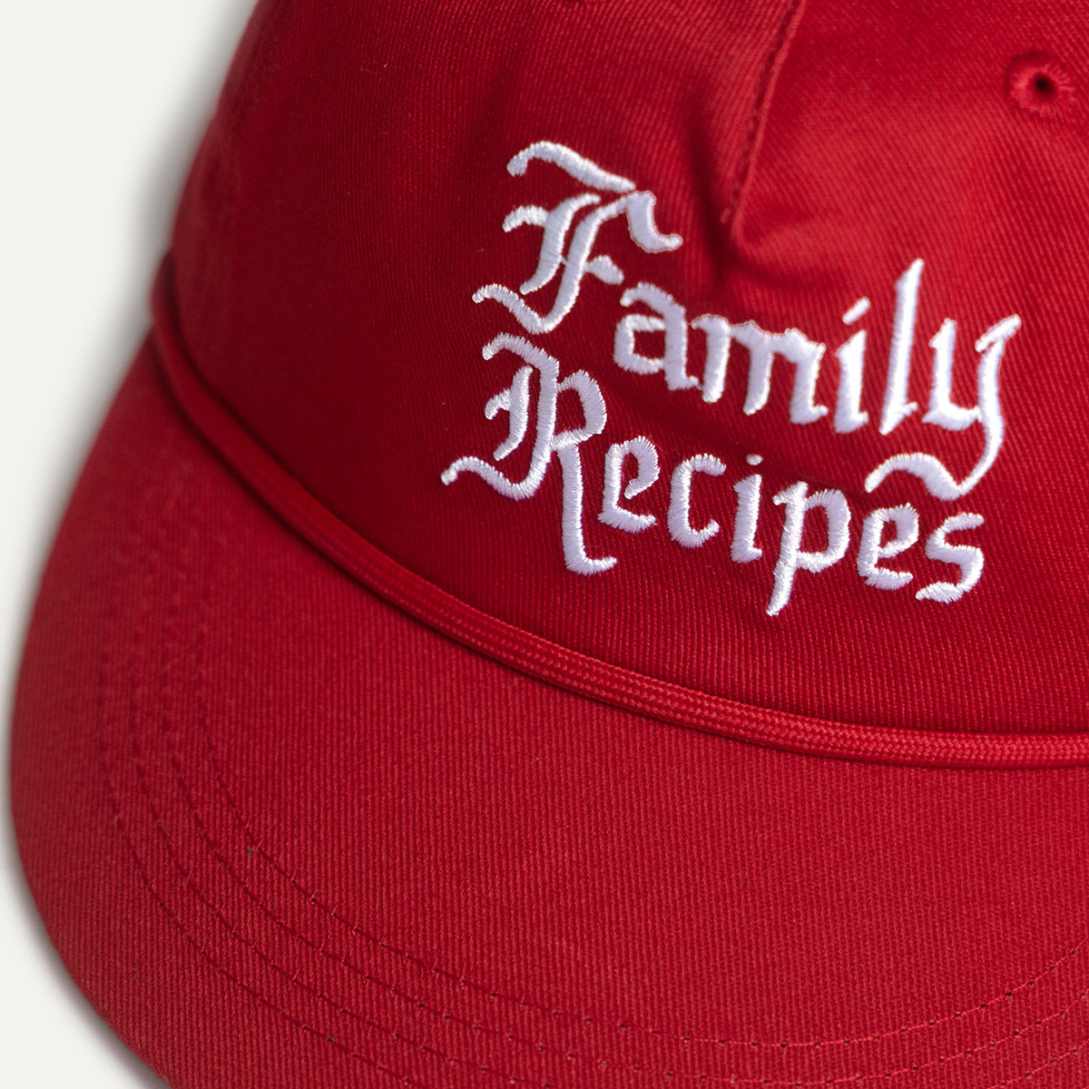 Red Family Recipes Cap