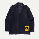 Dark Navy Fine Cord Server Suit Jacket
