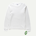 Power Goods White Thermal Waffle Long Sleeve T-Shirt

