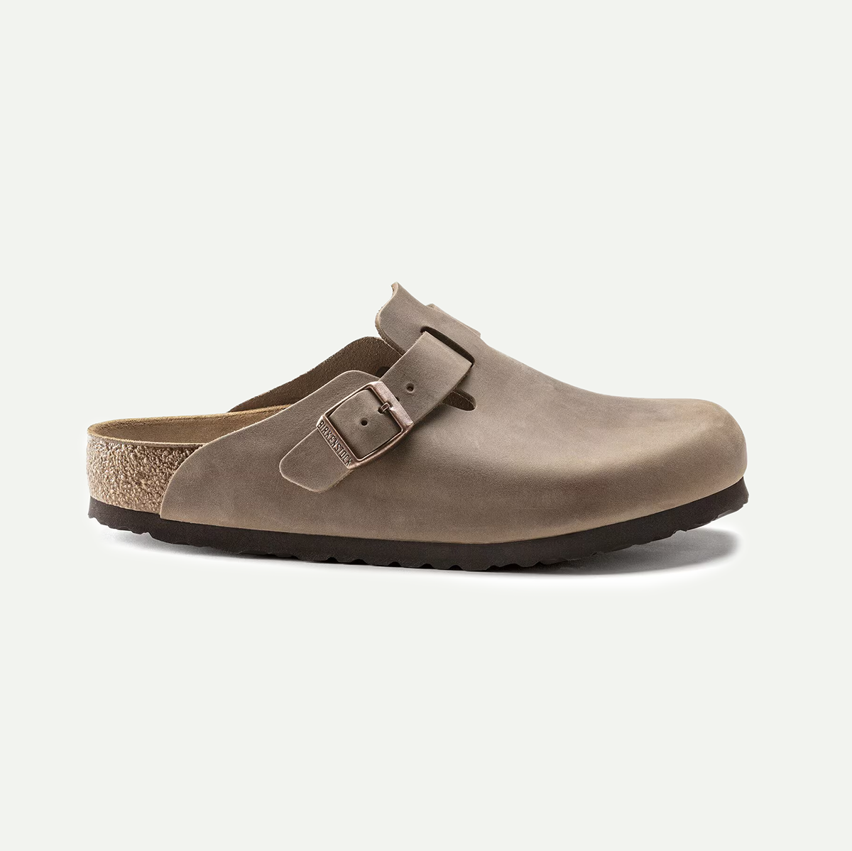 Tobacco Brown Oiled Leather Boston