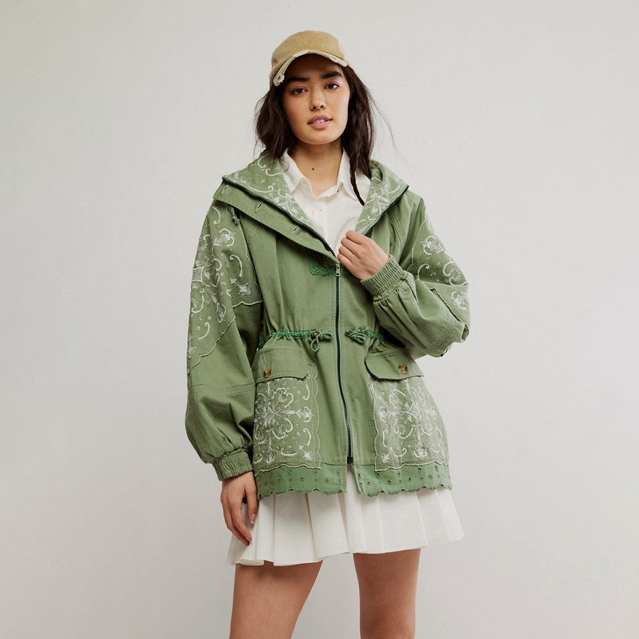 Oil Green Bali Until Dawn Jacket