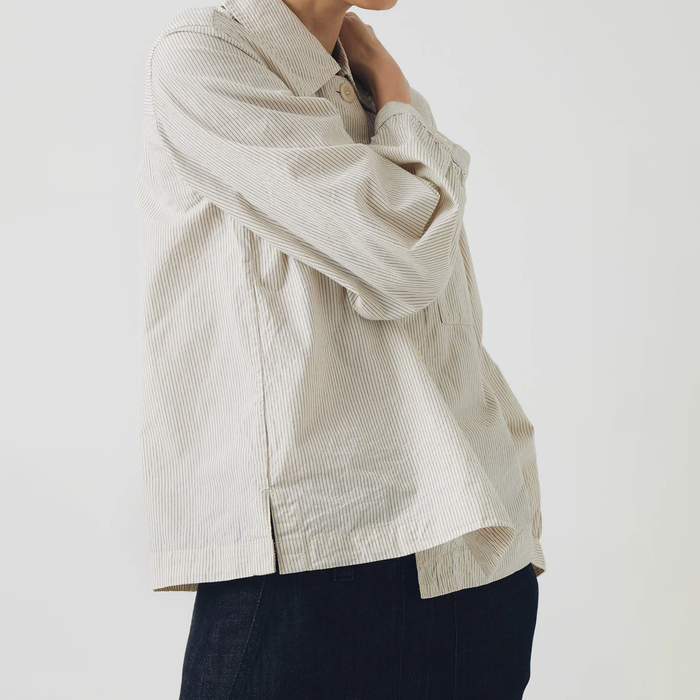 Sunwashed Blue Baya Striped Shirt