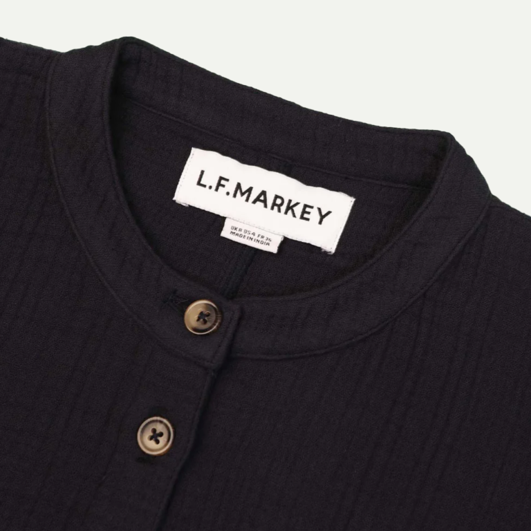 Midnight Wide Longline Chore Coat