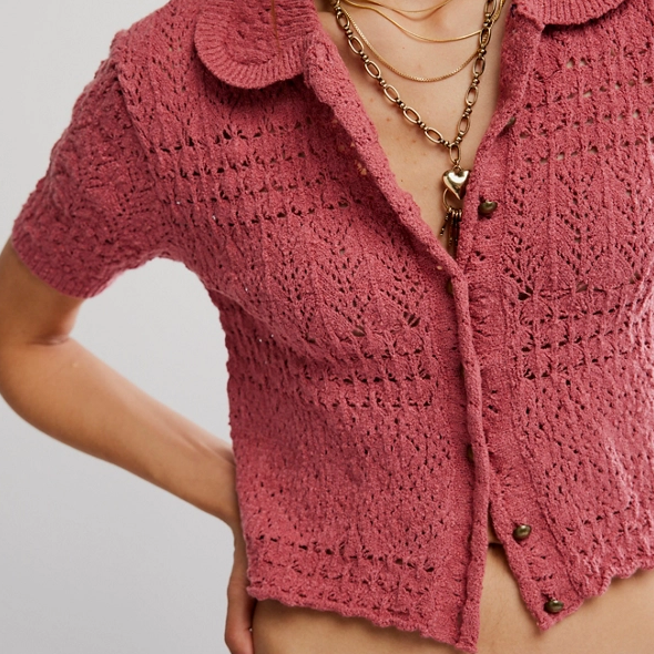Faded Rose Daylight Cardigan