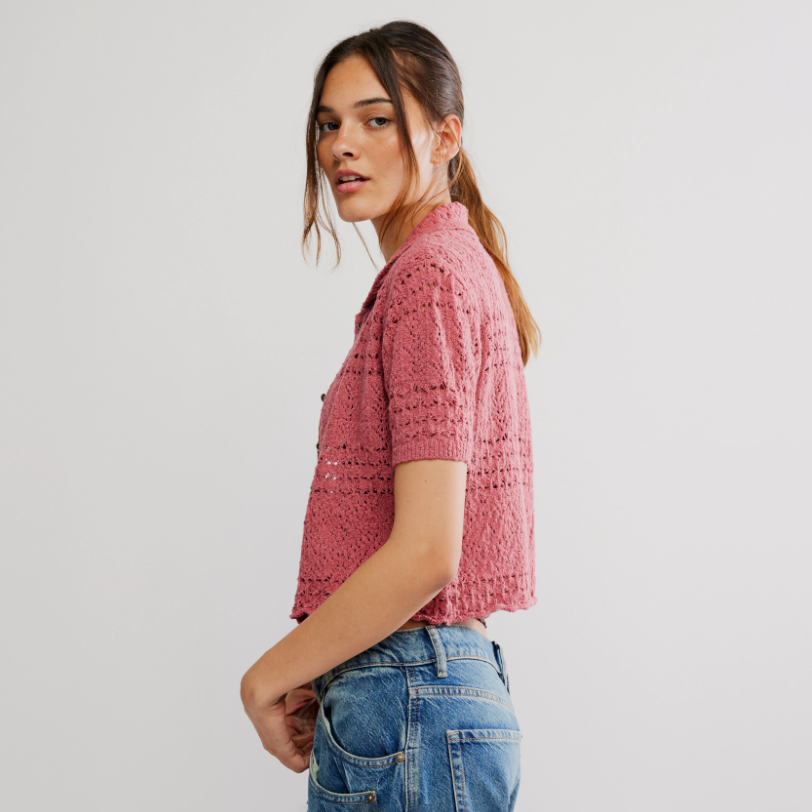 Faded Rose Daylight Cardigan