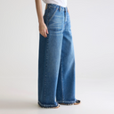 Blue Stone Denim N.62 Wide Jeans
