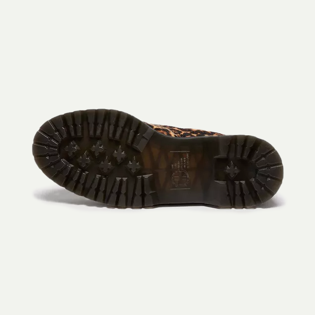 Lowell Leopard Print Moc Toe Shoe