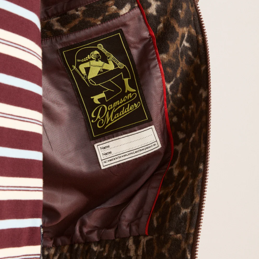 Leopard US EXCL Pixie Wool Bomber