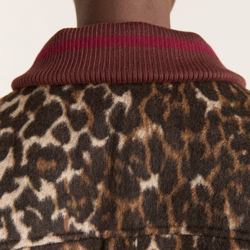 Leopard US EXCL Pixie Wool Bomber