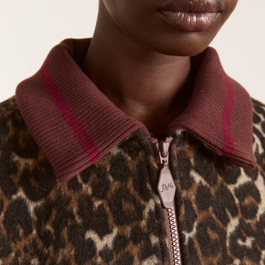Leopard US EXCL Pixie Wool Bomber