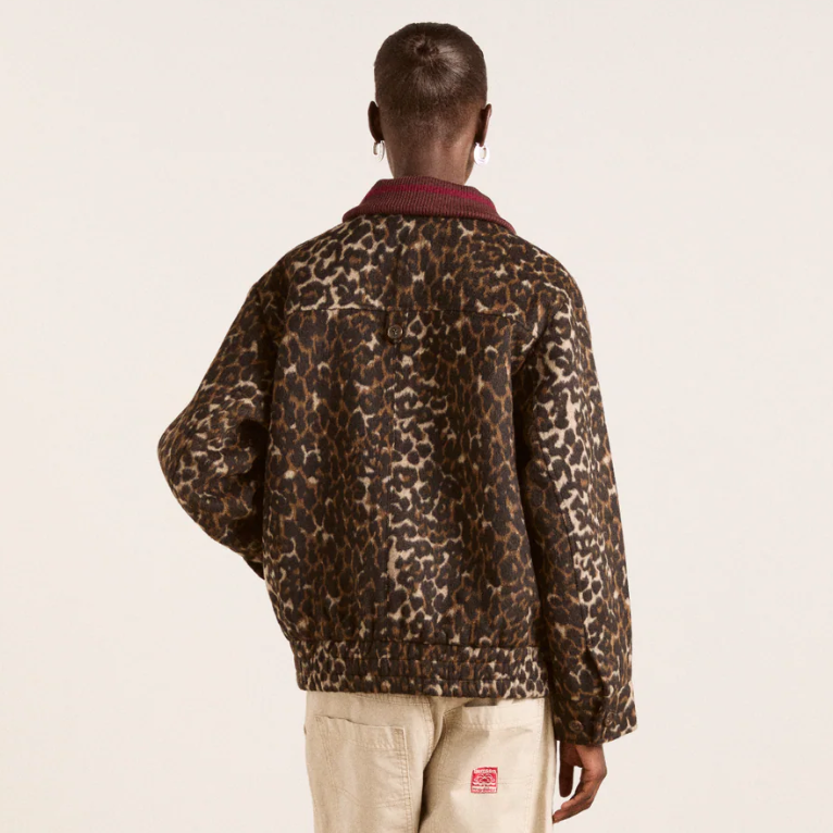 Leopard US EXCL Pixie Wool Bomber