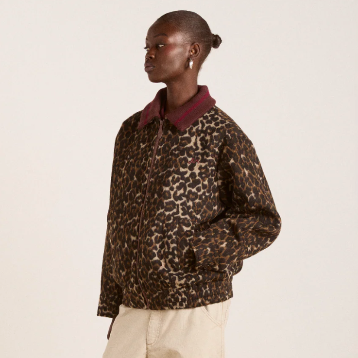 Leopard US EXCL Pixie Wool Bomber