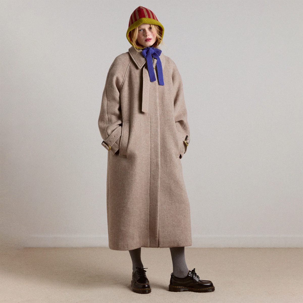 Grey Jude Wool Coat