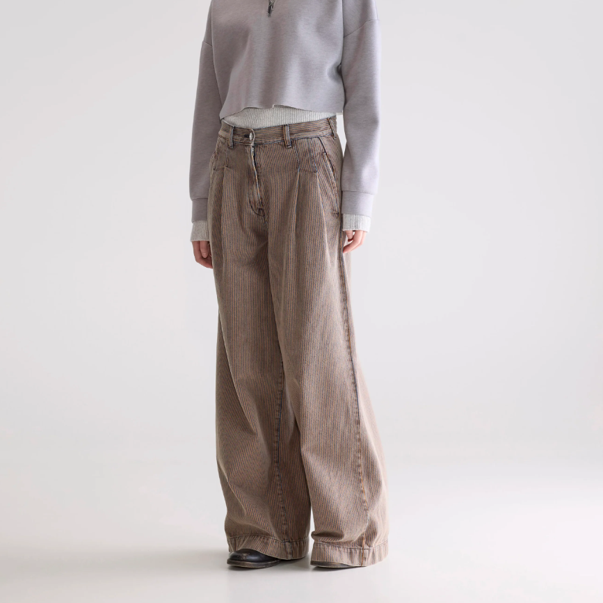 Stripe C Super Wide N 74 Jeans