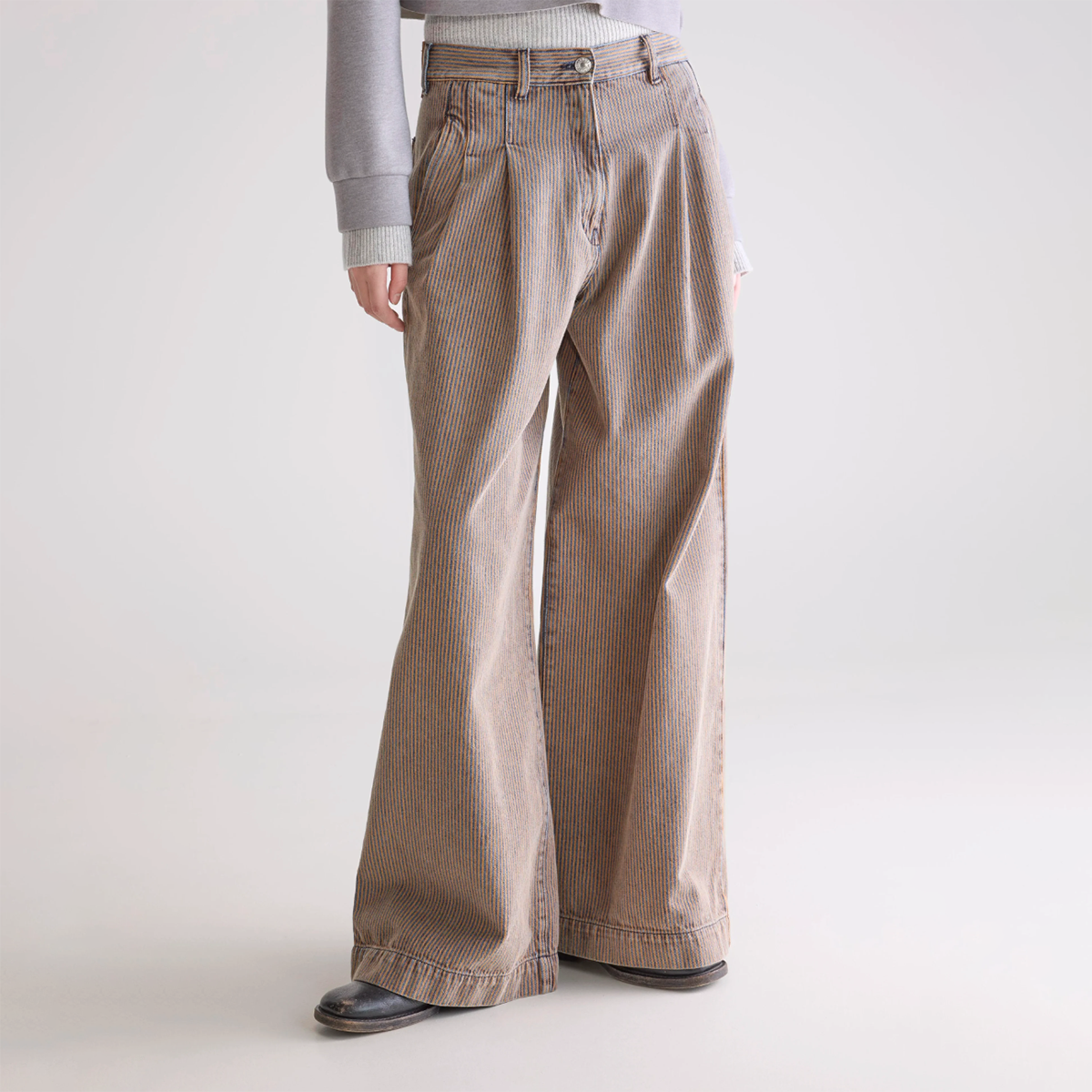 Stripe C Super Wide N 74 Jeans