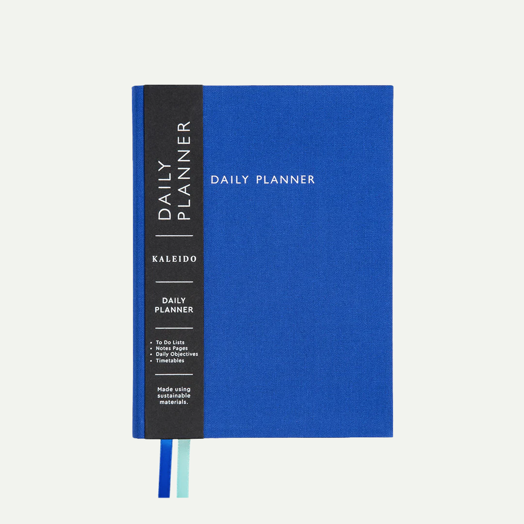Ultramarine Fabric A5 Daily Planner