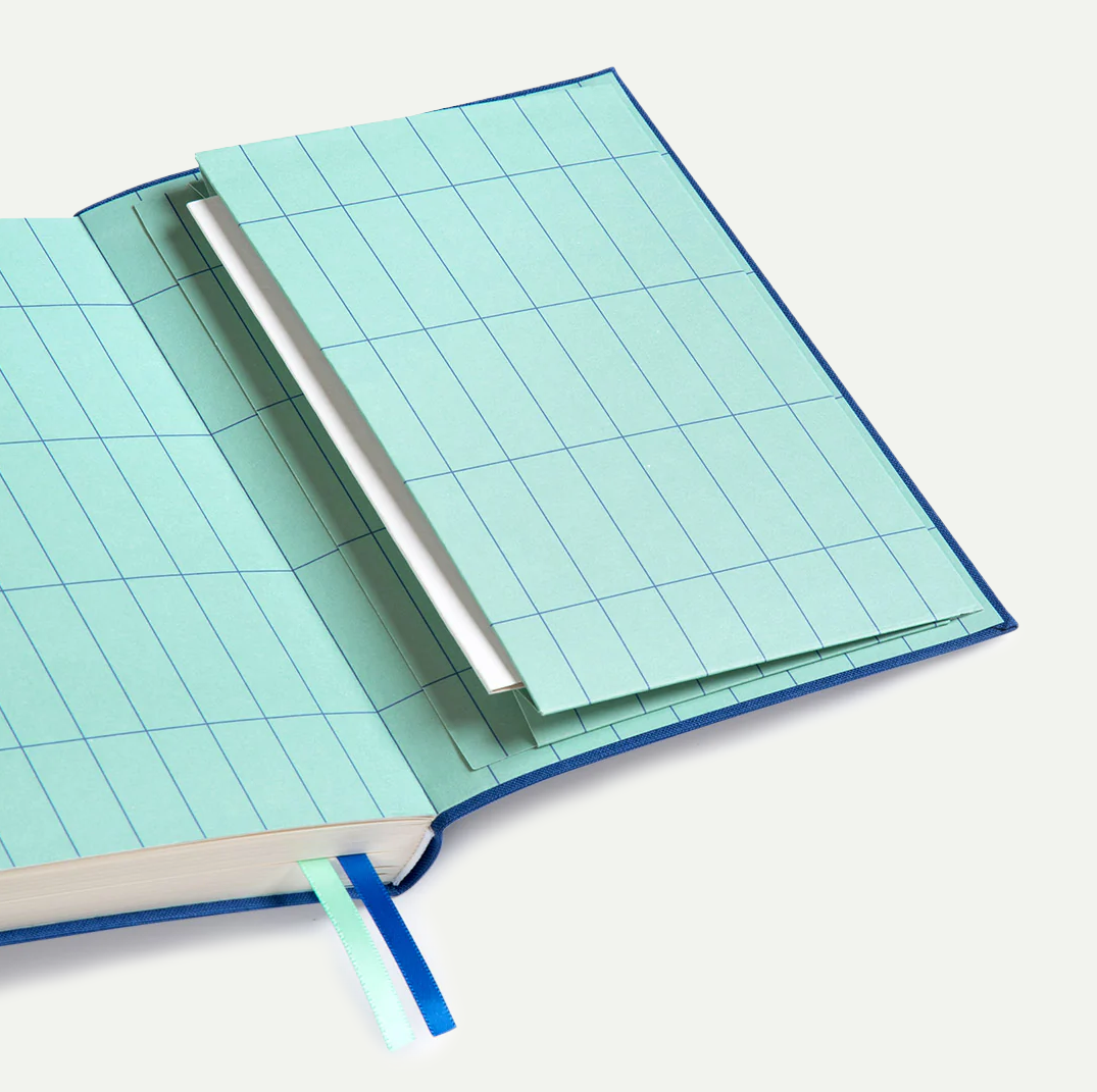 Ultramarine Fabric A5 Daily Planner