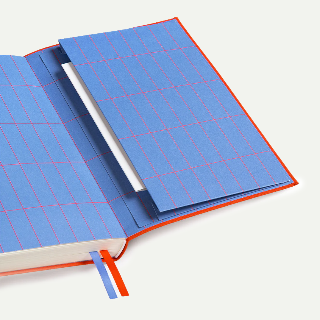 Orange Fabric A5 Daily Planner