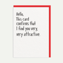 This Card Confirms Valentine's Day Card