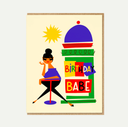 Parisian Birthday Greeting Card