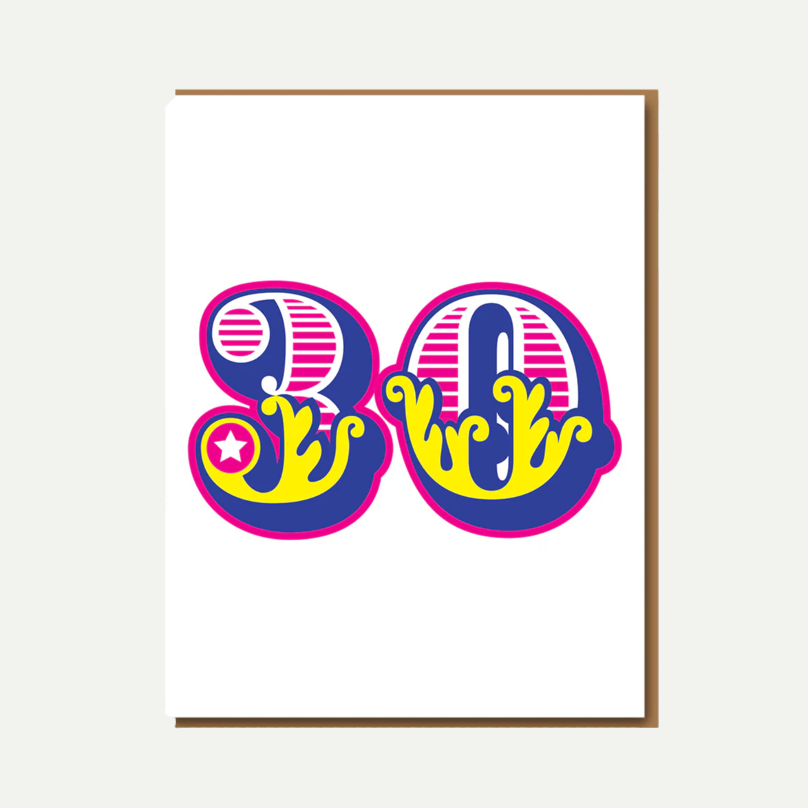 Age 30 Birthday Card