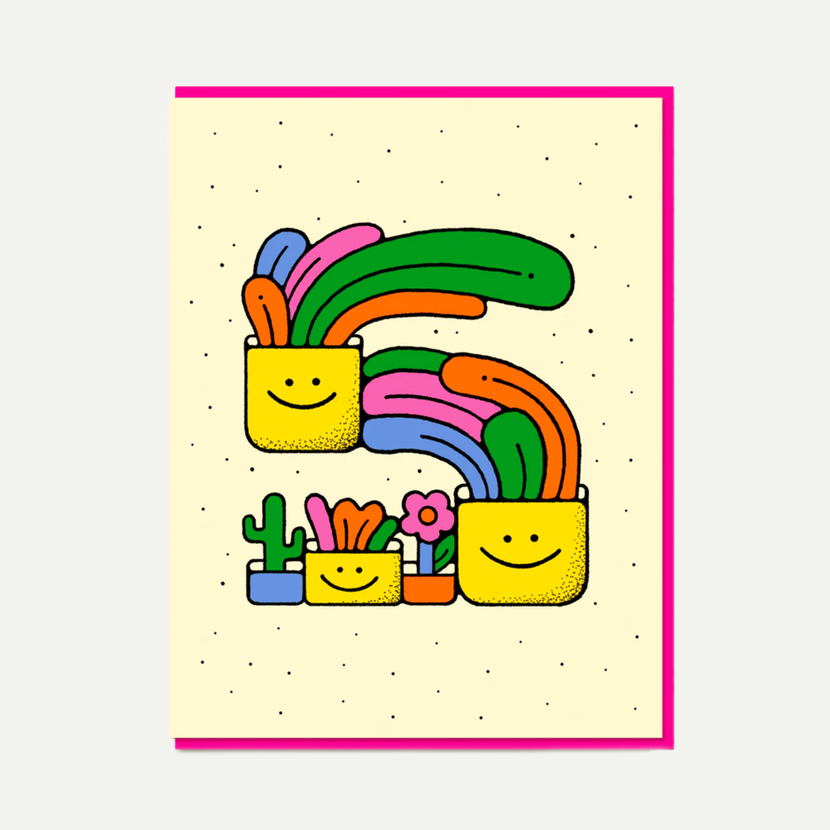 Five Birthday Card