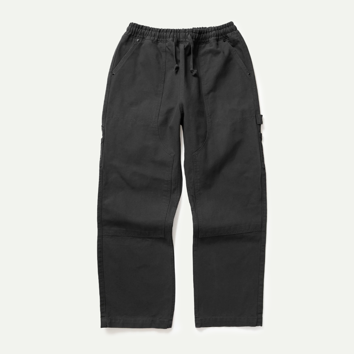 Black Utility Chef Pants