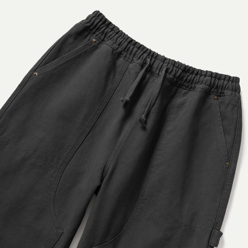 Black Utility Chef Pants
