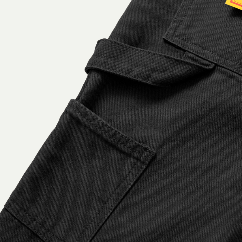 Black Utility Chef Pants