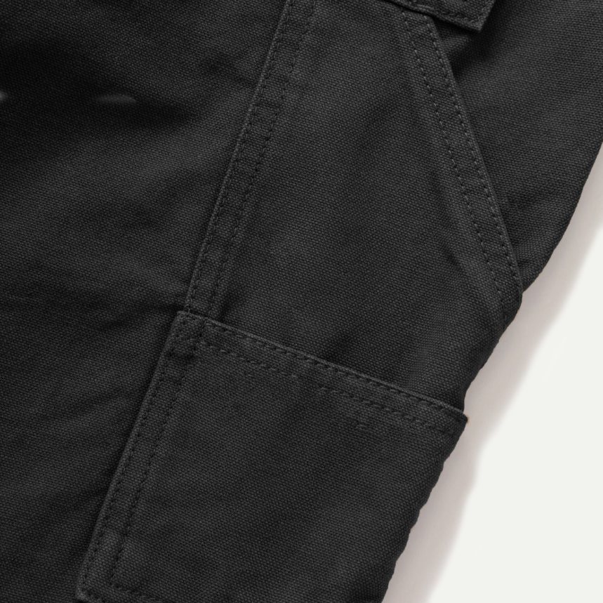 Black Utility Chef Pants
