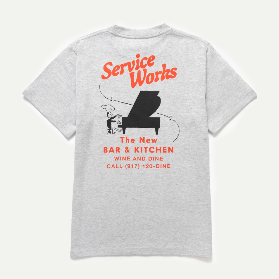 Heather Grey Bar & Kitchen T-Shirt