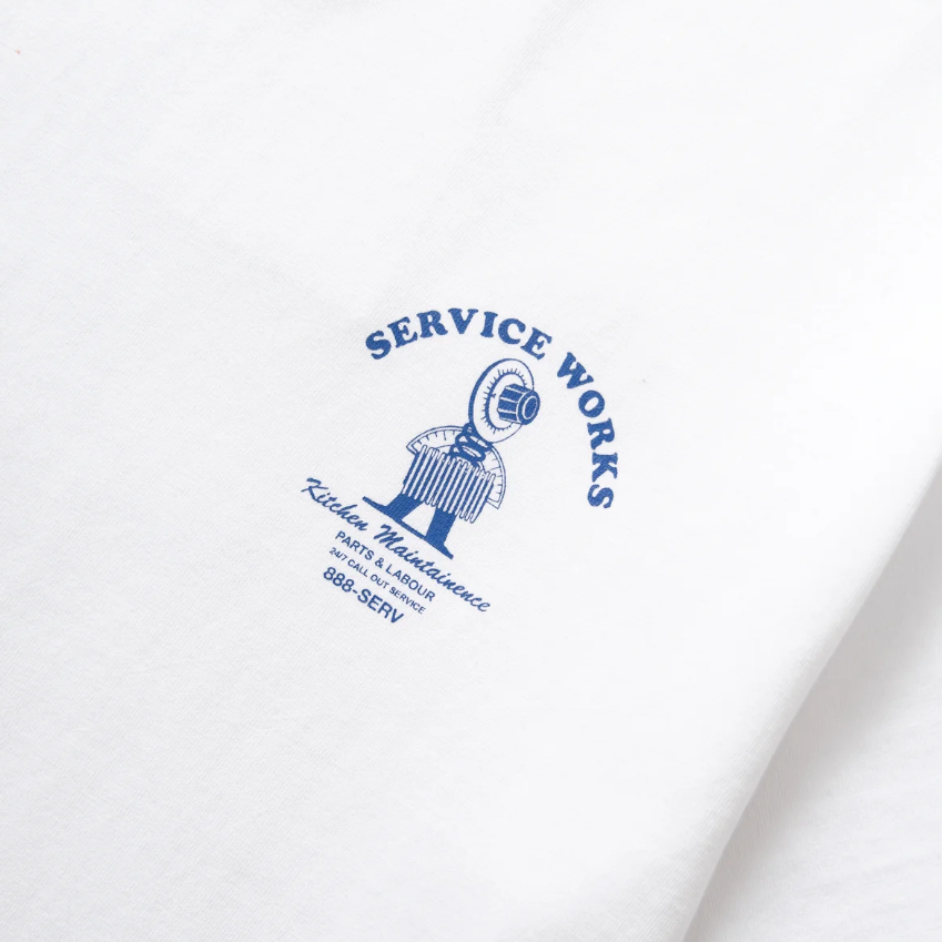 White Maintenance T-Shirt