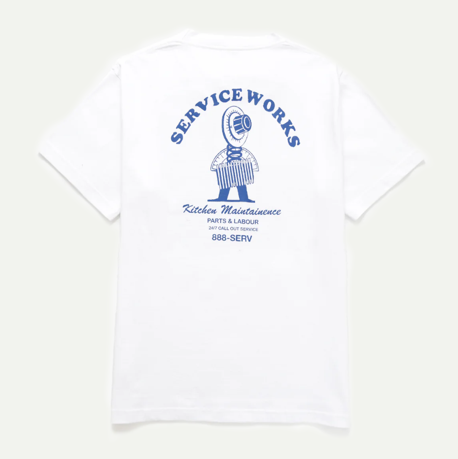 White Maintenance T-Shirt