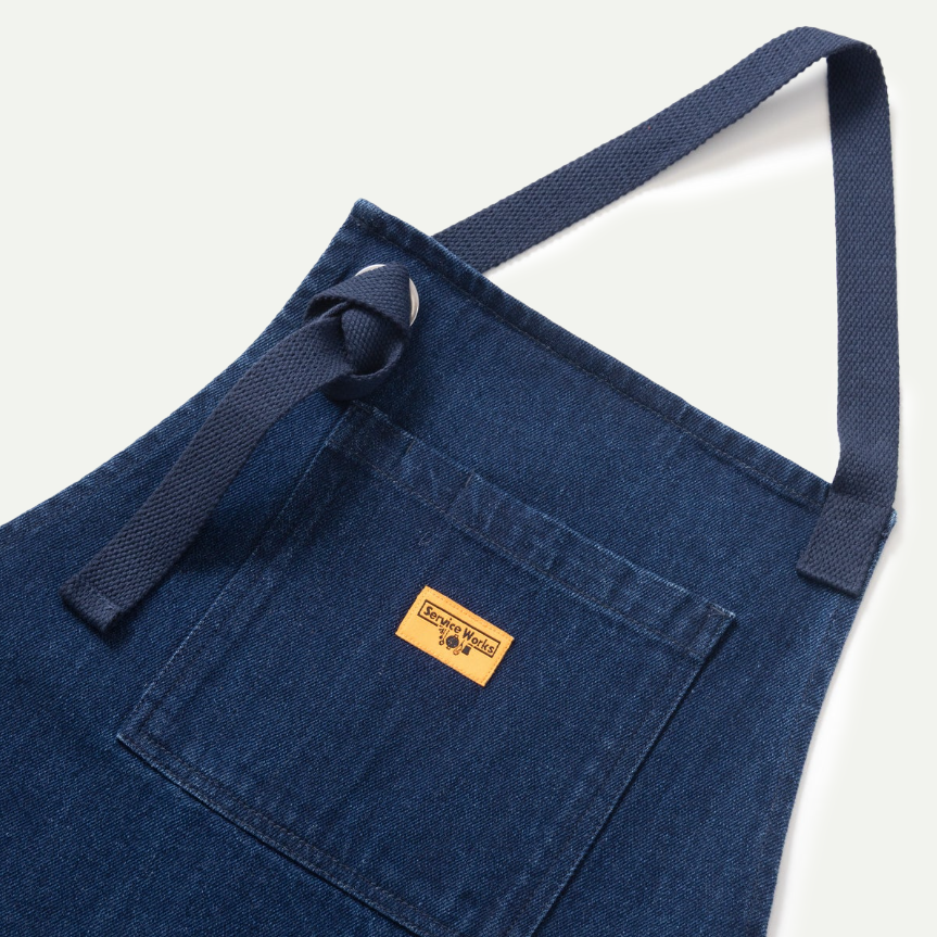 One Wash Denim Apron
