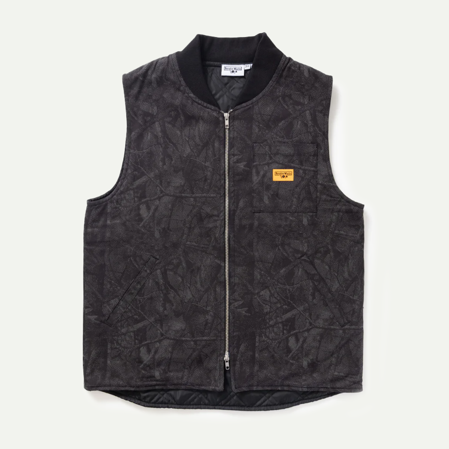 Mono Xerox Camo Padded Work Vest