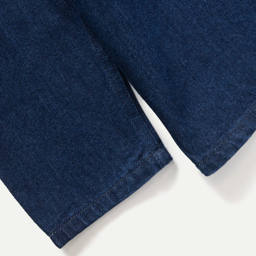 One Wash Denim Script Popover