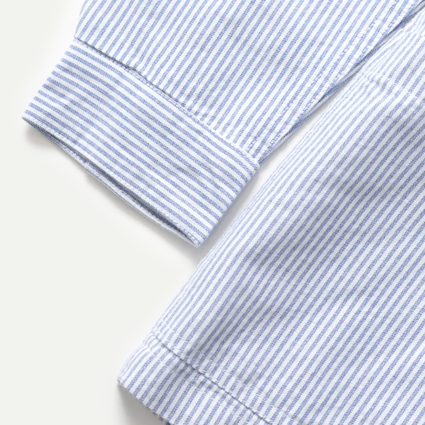 Oxford Blue Stripe Waiter Shirt