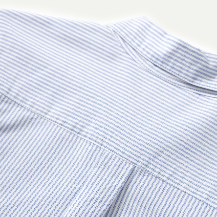Oxford Blue Stripe Waiter Shirt