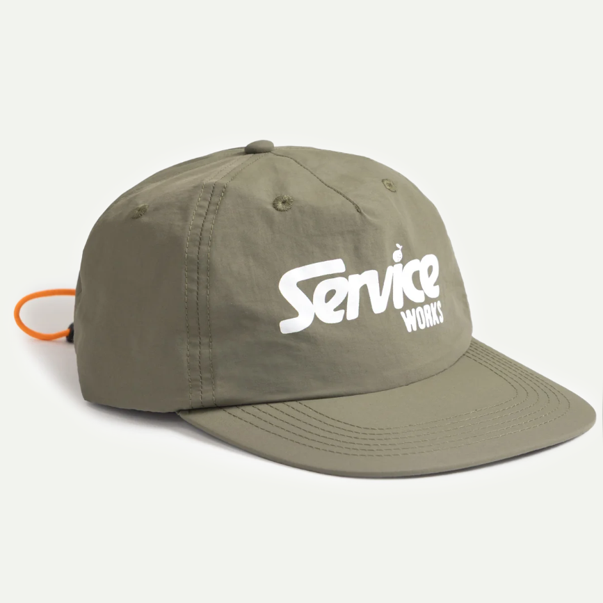 Olive Nylon Divers Cap