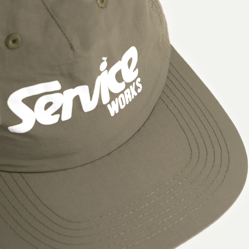 Olive Nylon Divers Cap