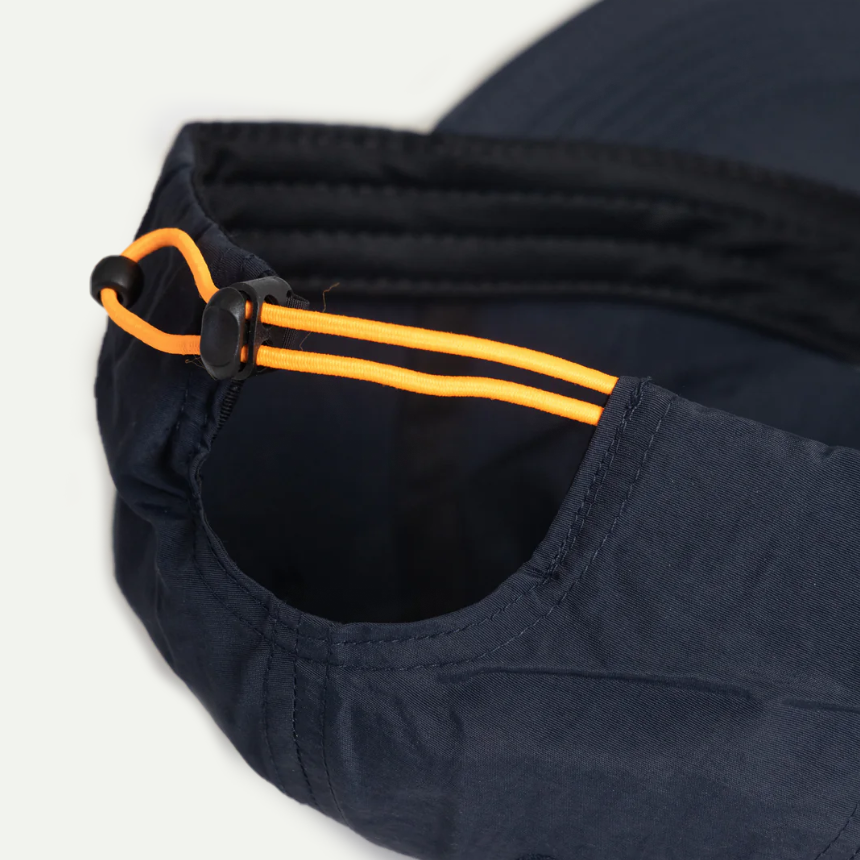 Black Nylon Divers Cap