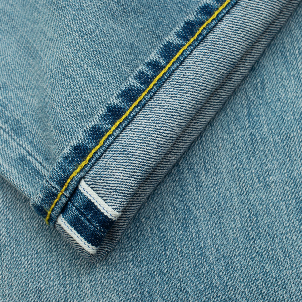 Stone Wash Selvedge Work Denim