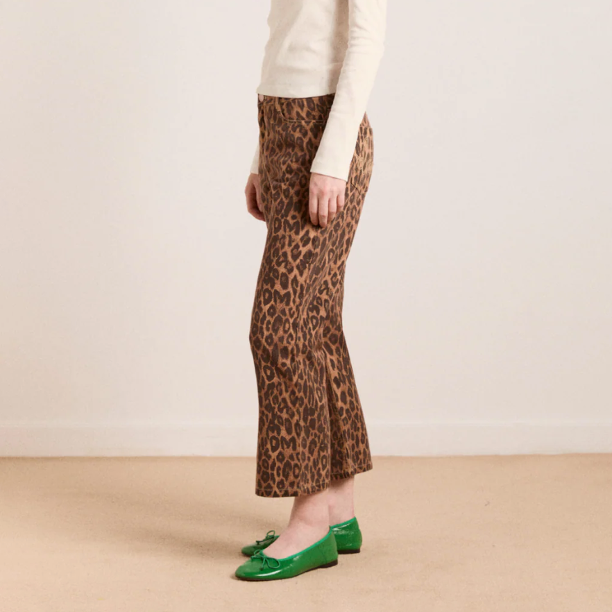 Leopard Kenny Twill Trouser