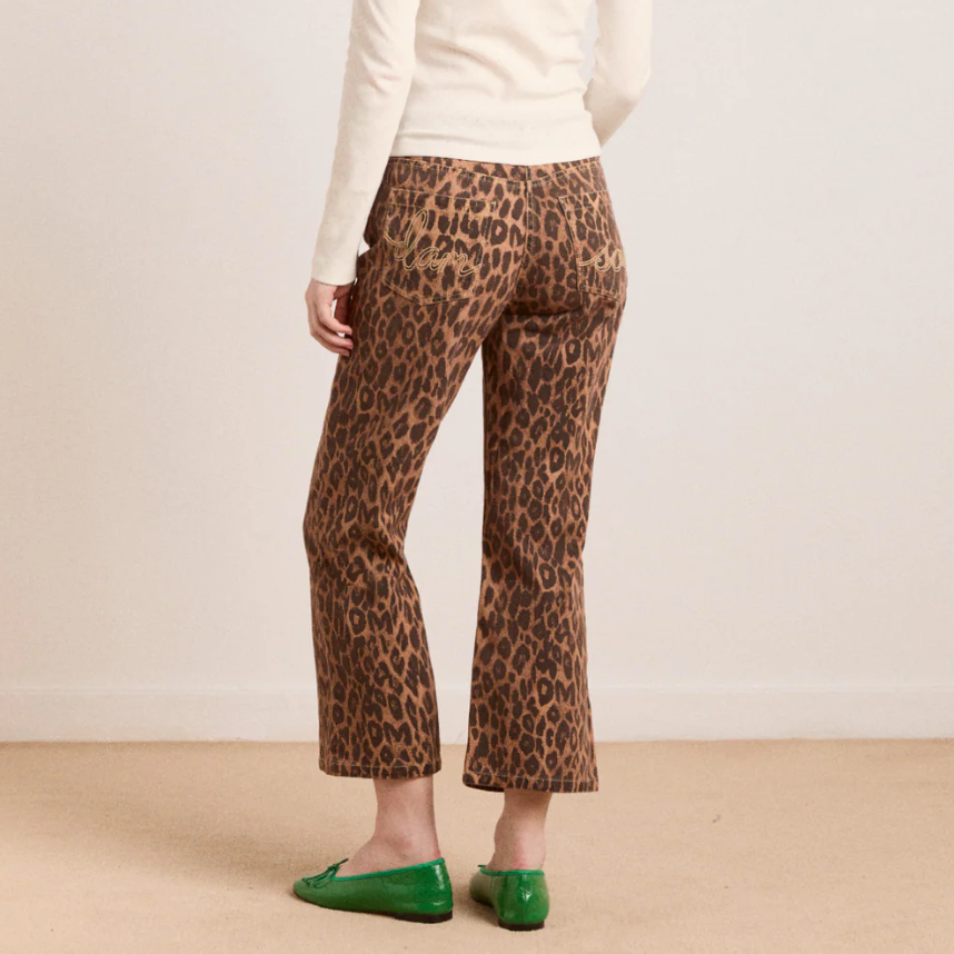 Leopard Kenny Twill Trouser