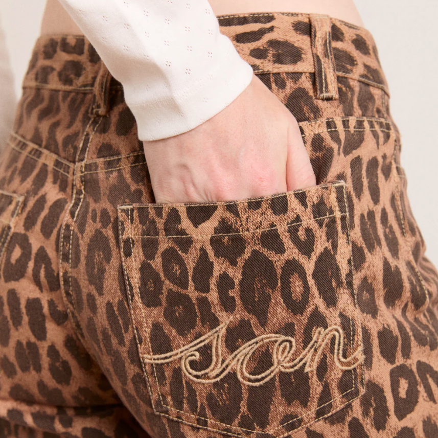 Leopard Kenny Twill Trouser