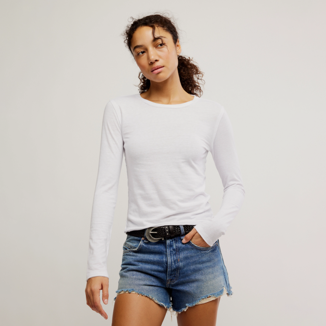 Ivory Nova Long Sleeve T-Shirt