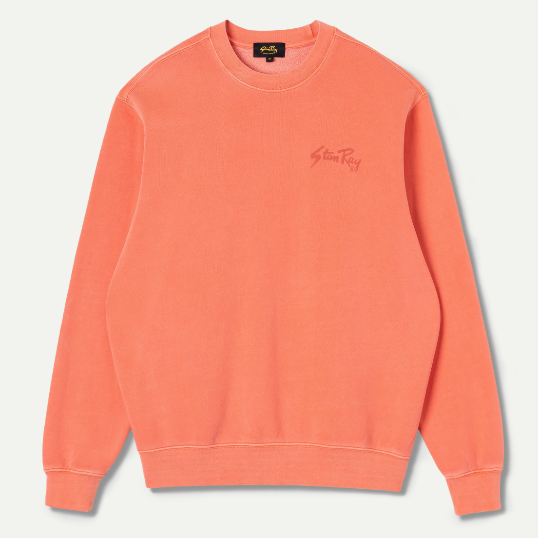 Washed Red Stan OG Crew Sweatshirt